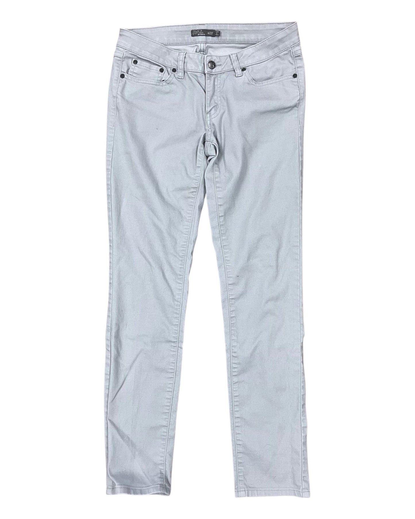 Jeans Straight By Prana In Grey, Size:4