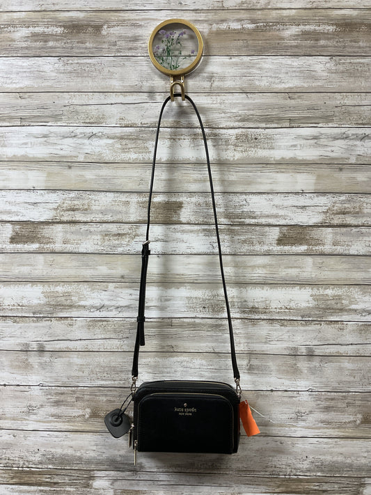 Crossbody Designer By Kate Spade In Black, Size:Small
