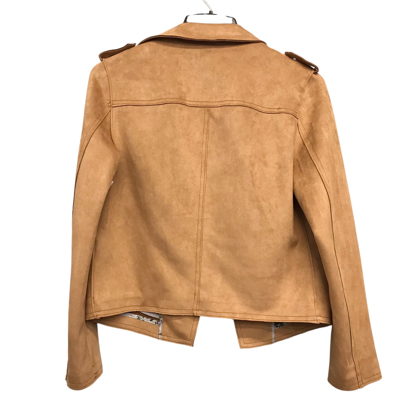 Blazer By Philosophy In Tan, Size:S