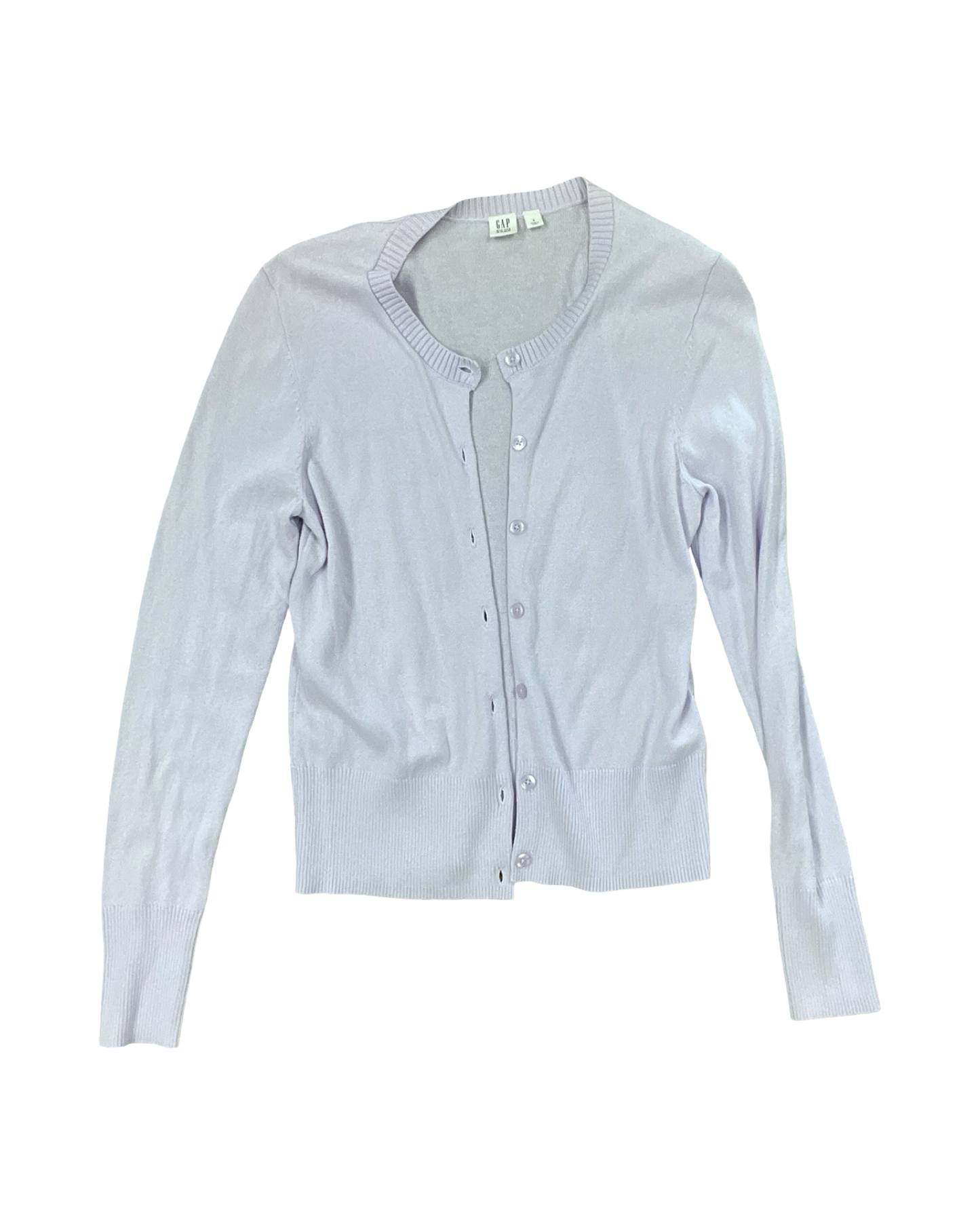 Cardigan By Gap In Purple, Size:S