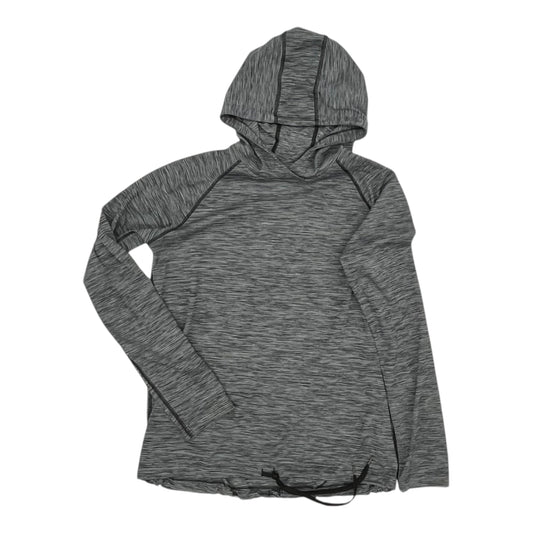 Athletic Top Ls Hoodie By Under Armour In Grey, Size:M