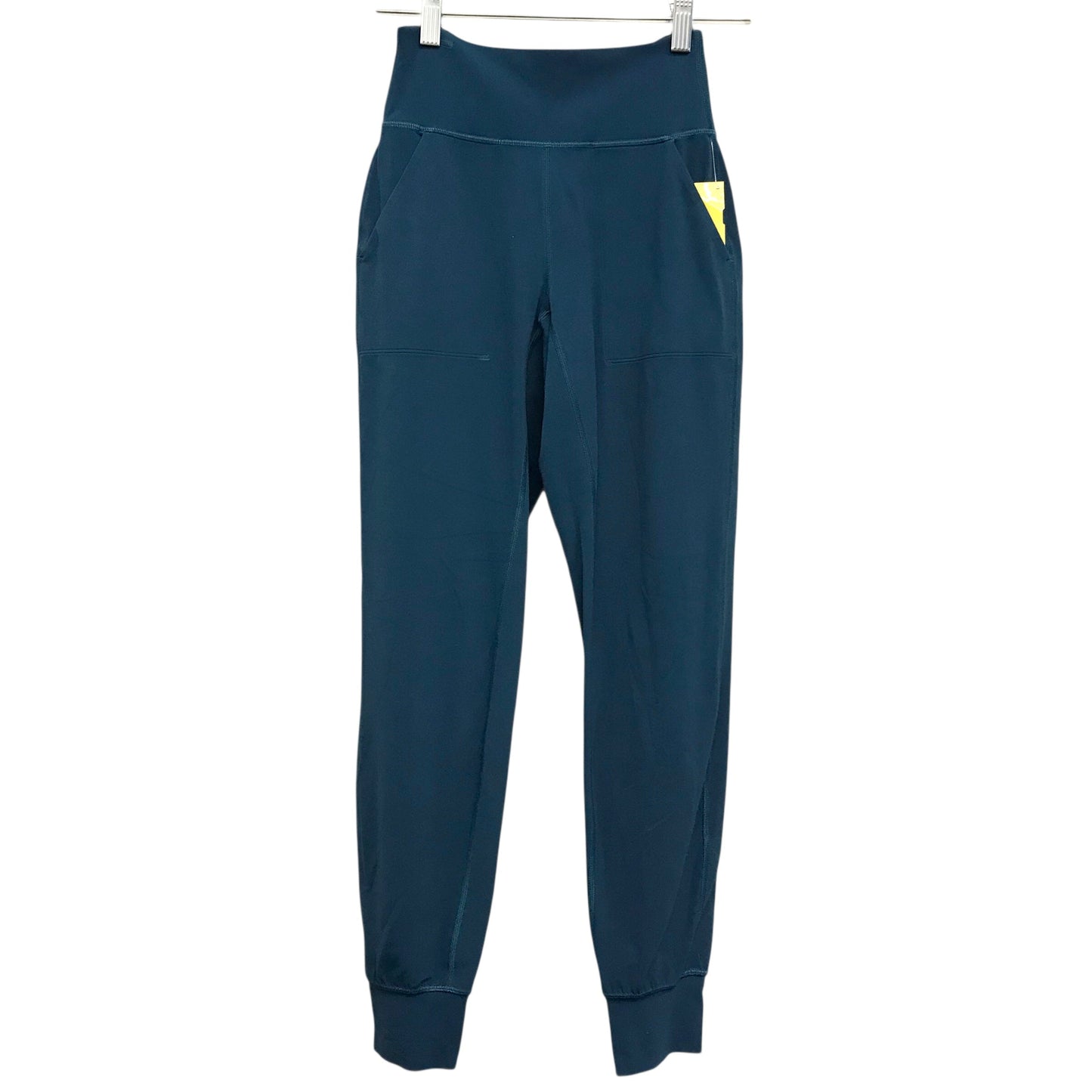 Athletic Leggings By Lululemon In Teal, Size:Xs