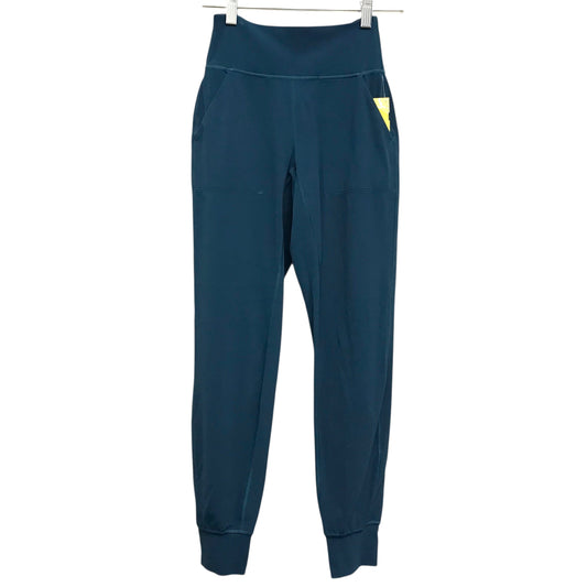 Athletic Leggings By Lululemon In Teal, Size:Xs