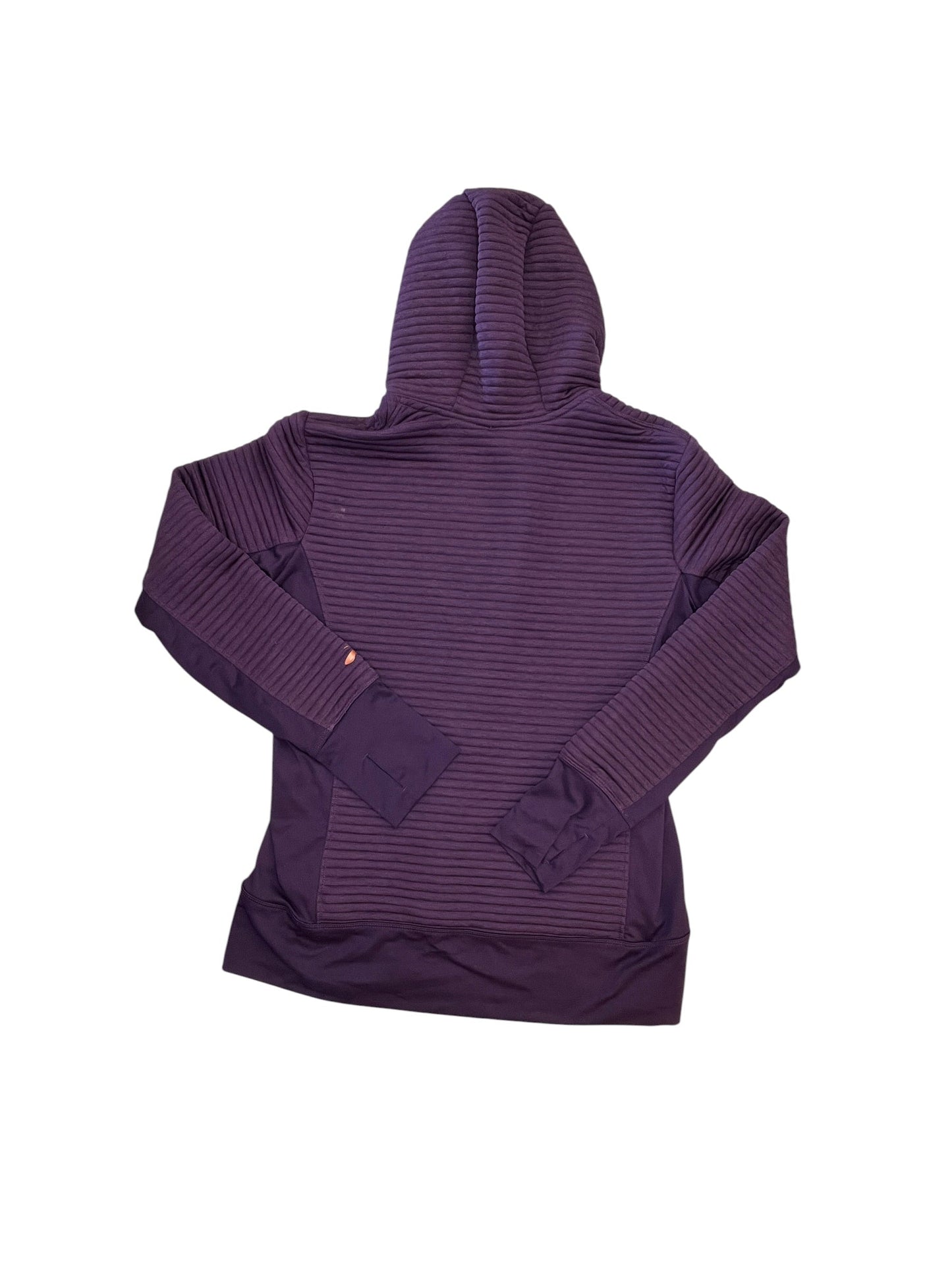 Athletic Jacket By Brooks In Purple, Size:L
