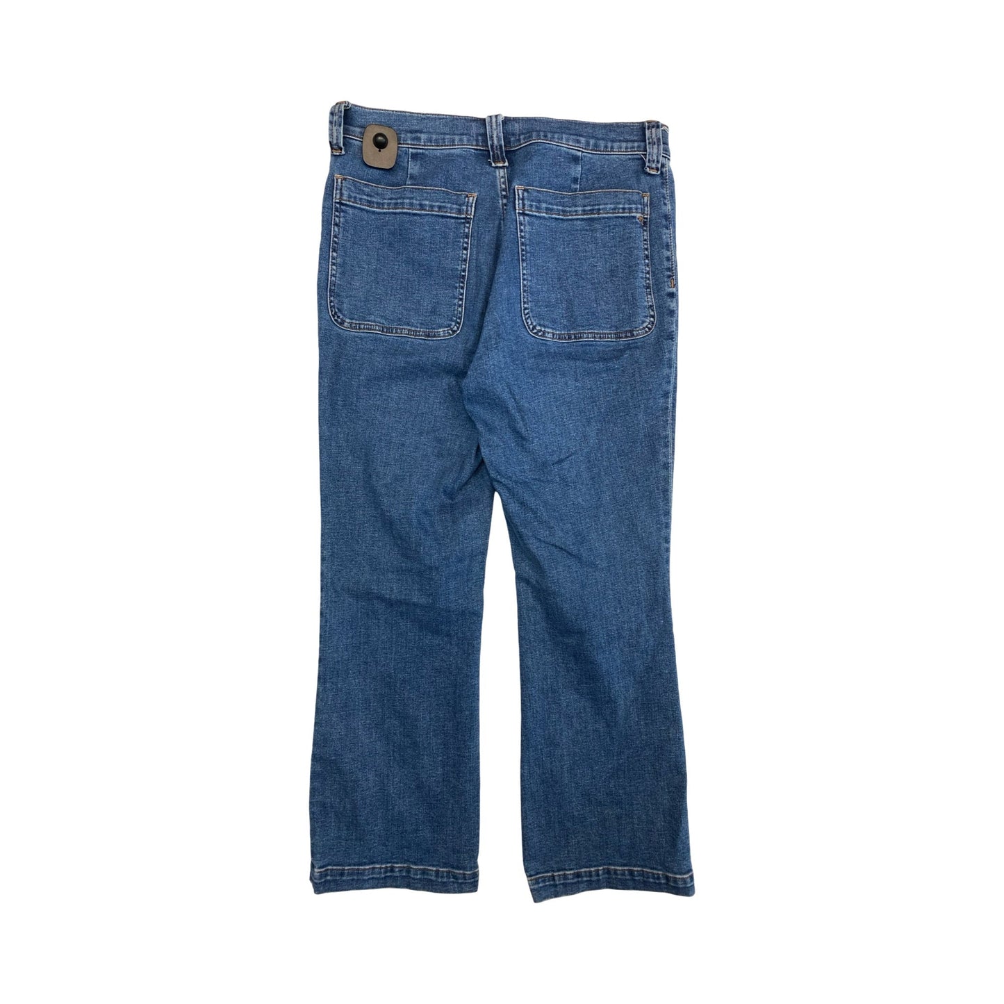 Jeans Straight By J. Crew In Blue Denim, Size:8