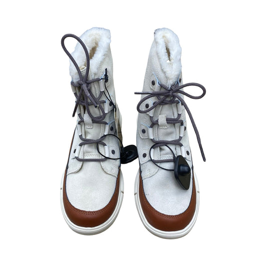 Boots Designer By Sorel In Brown & Cream, Size:8