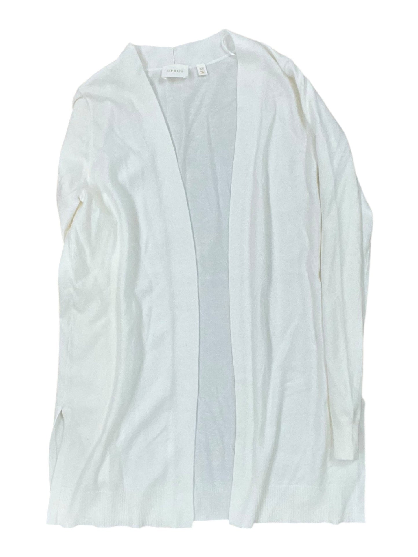 Sweater Cardigan By Cyrus In White, Size:Xs