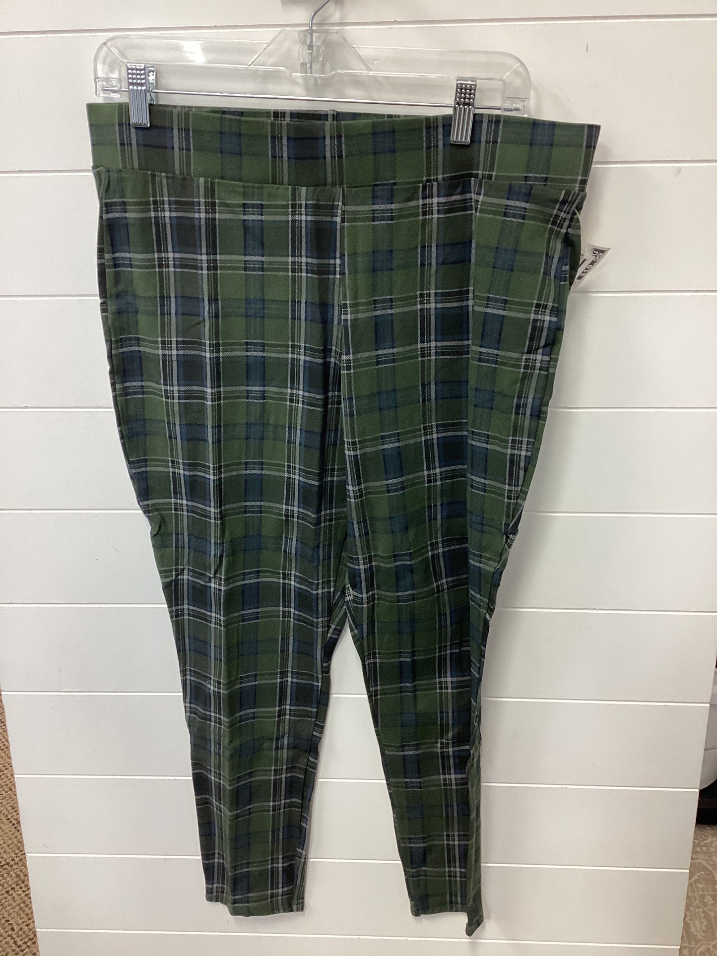 Pants Leggings By Torrid In Plaid Pattern, Size:2X