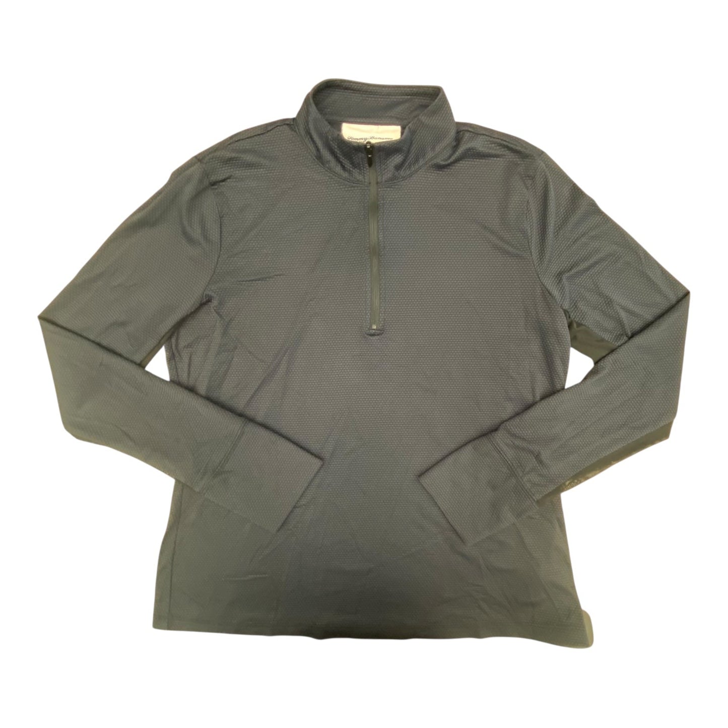 Athletic Top Ls Collar By Tommy Bahama In Blue, Size:M