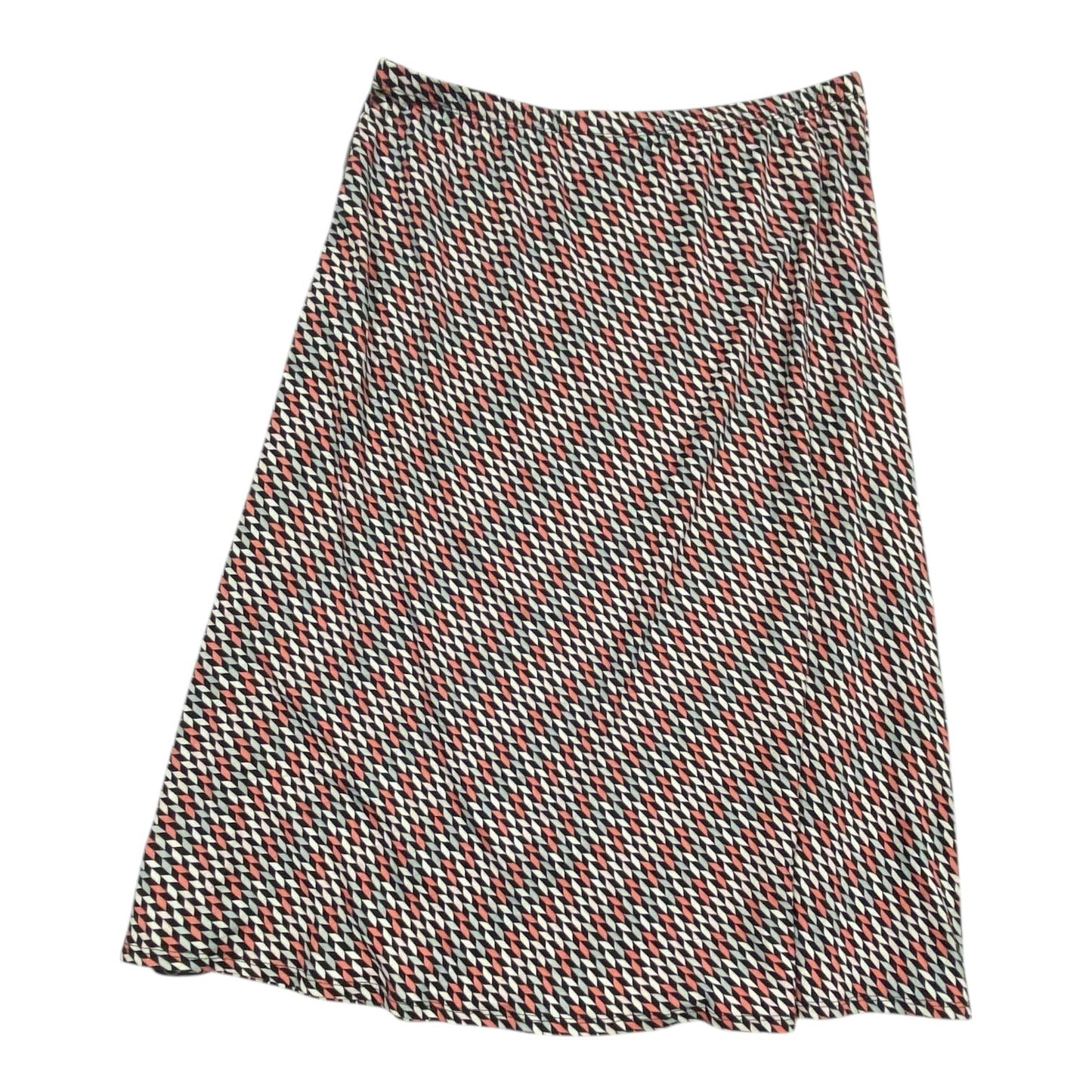 Skirt Midi By Christopher And Banks In Multi, Size:L