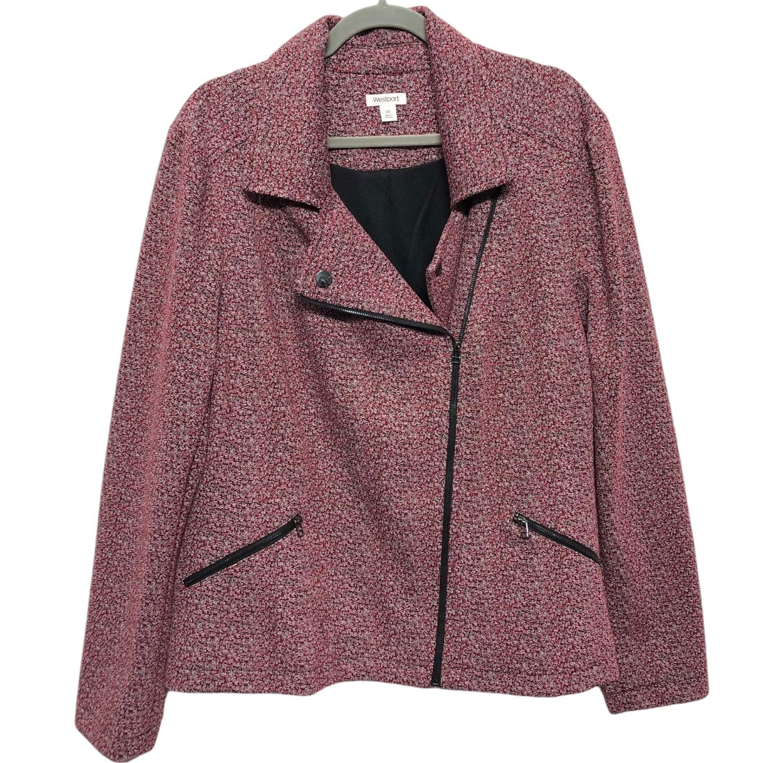 Blazer By Westport In Maroon, Size:2X