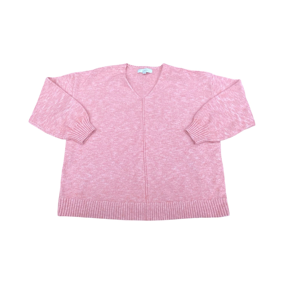 Sweater By Loft In Pink, Size:L