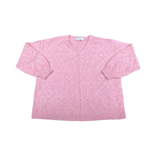 Sweater By Loft In Pink, Size:L