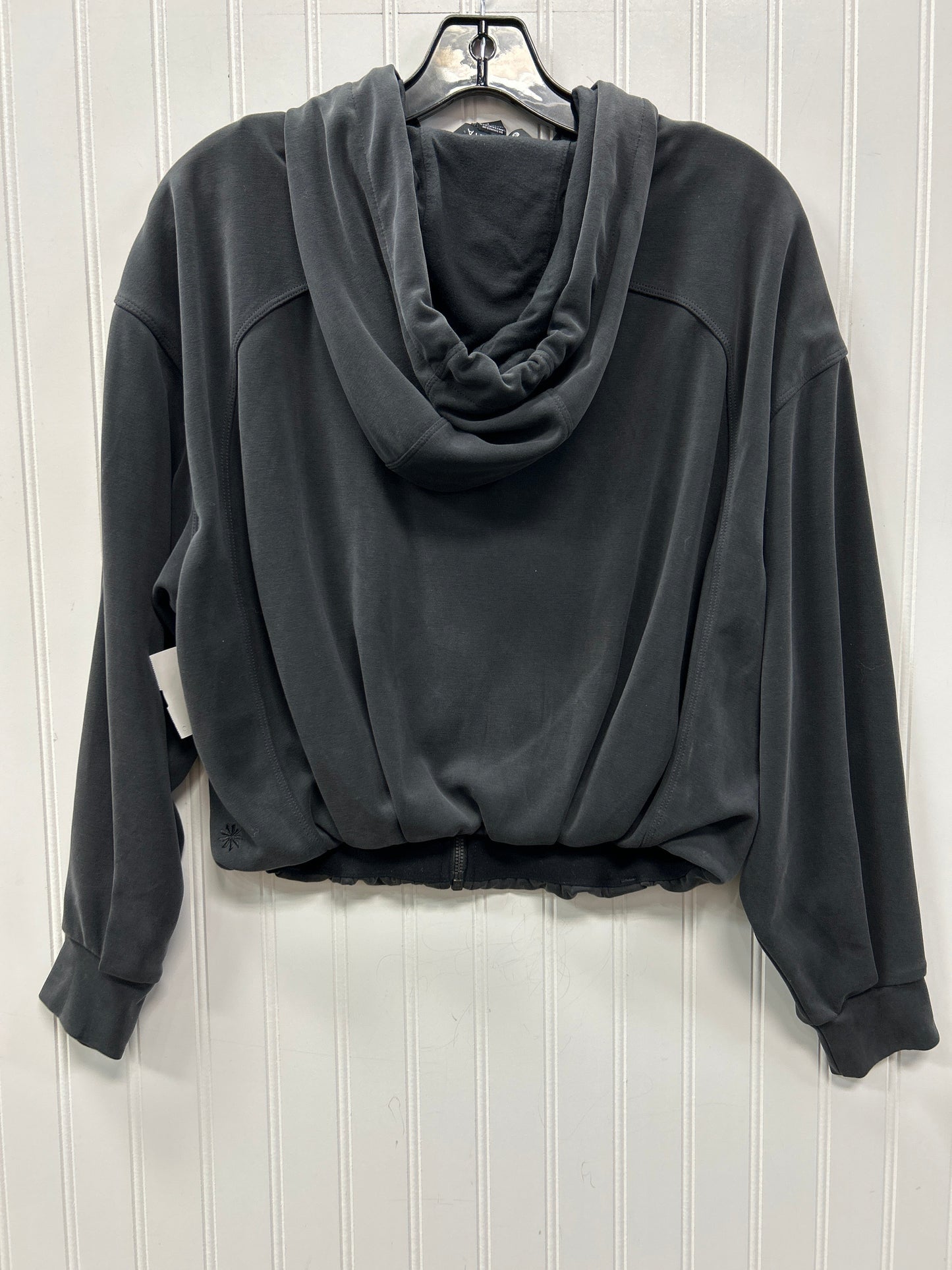 Athletic Jacket By Athleta In Black, Size:S