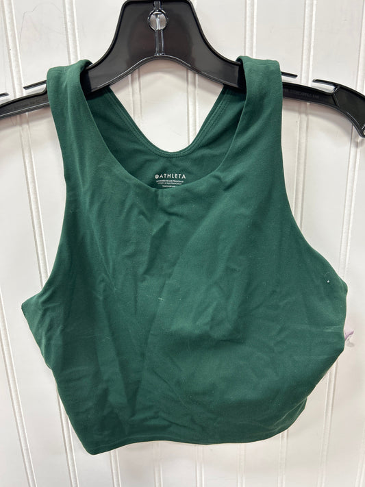 Athletic Tank Top By Athleta In Green, Size:S