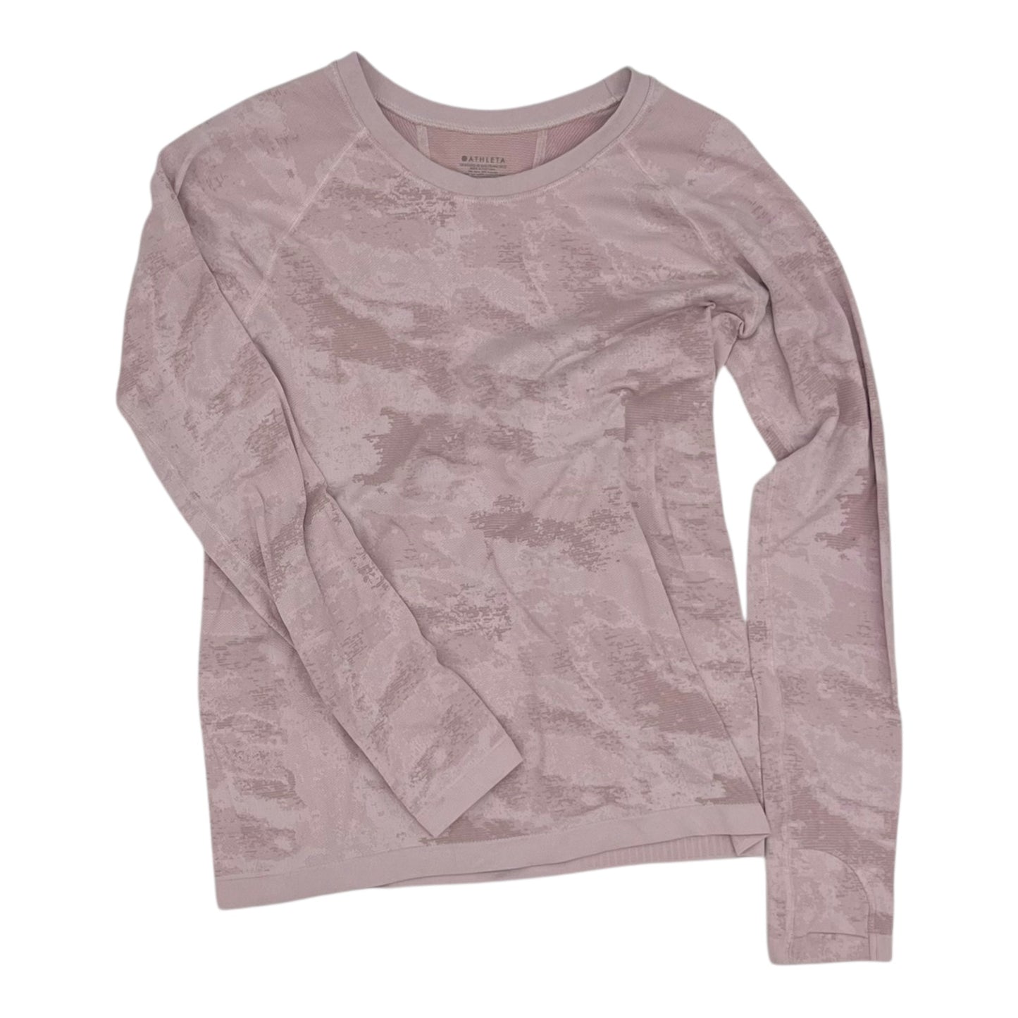 ATHLETIC TOP LS CREWNECK by ATHLETA In PINK, Size: M