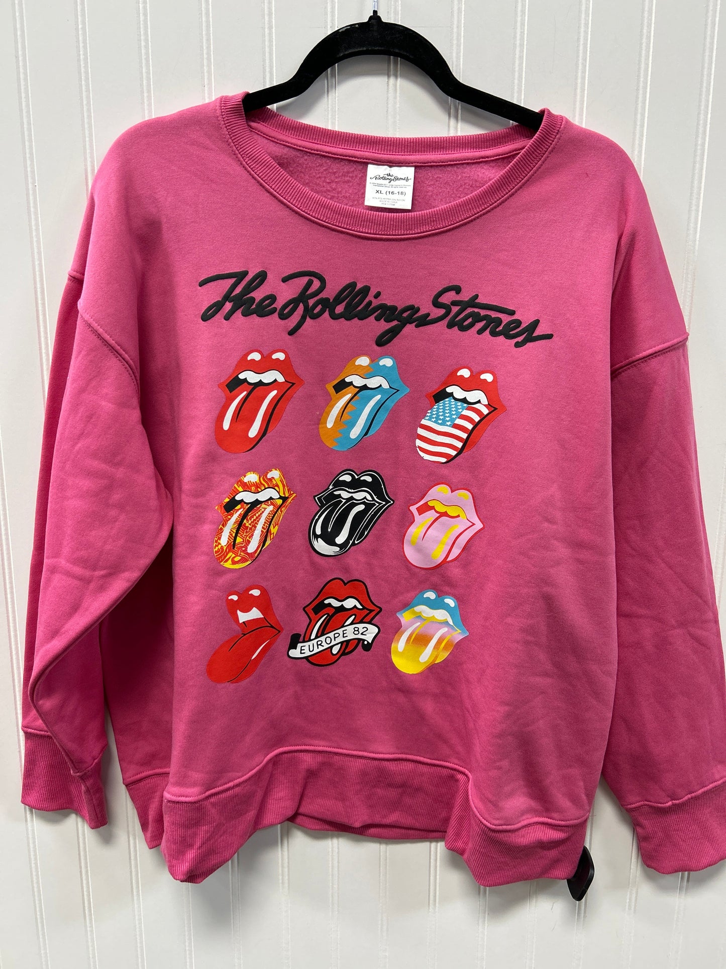 Top Ls By Clothes Mentor In Pink, Size:Xl