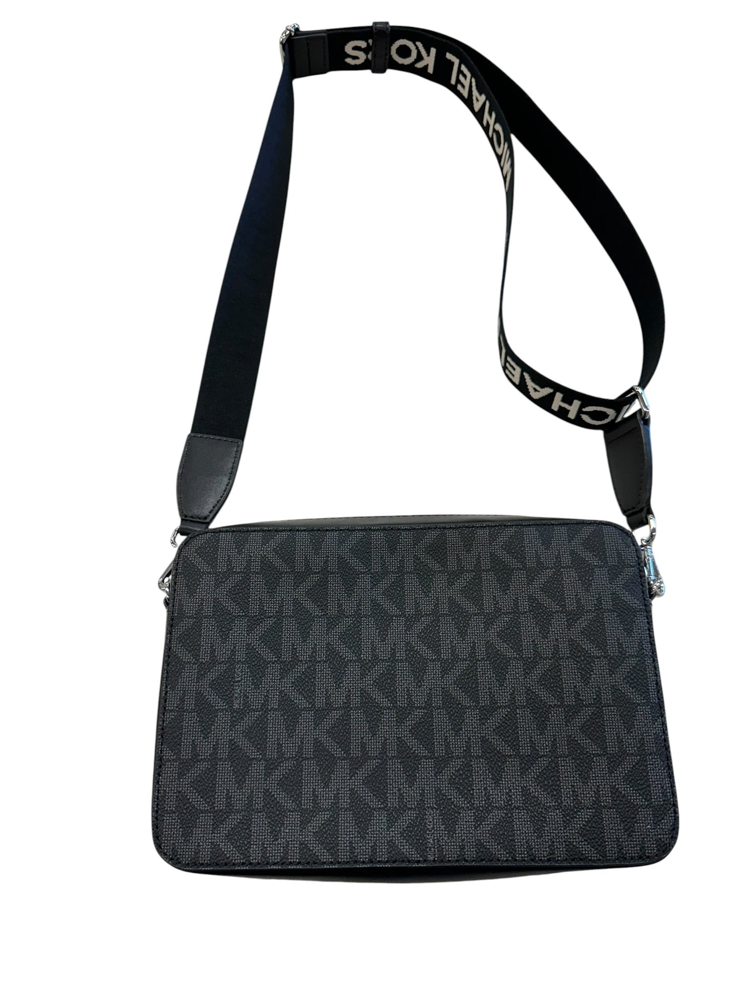 Crossbody Designer By Michael Kors In Black, Size:Medium