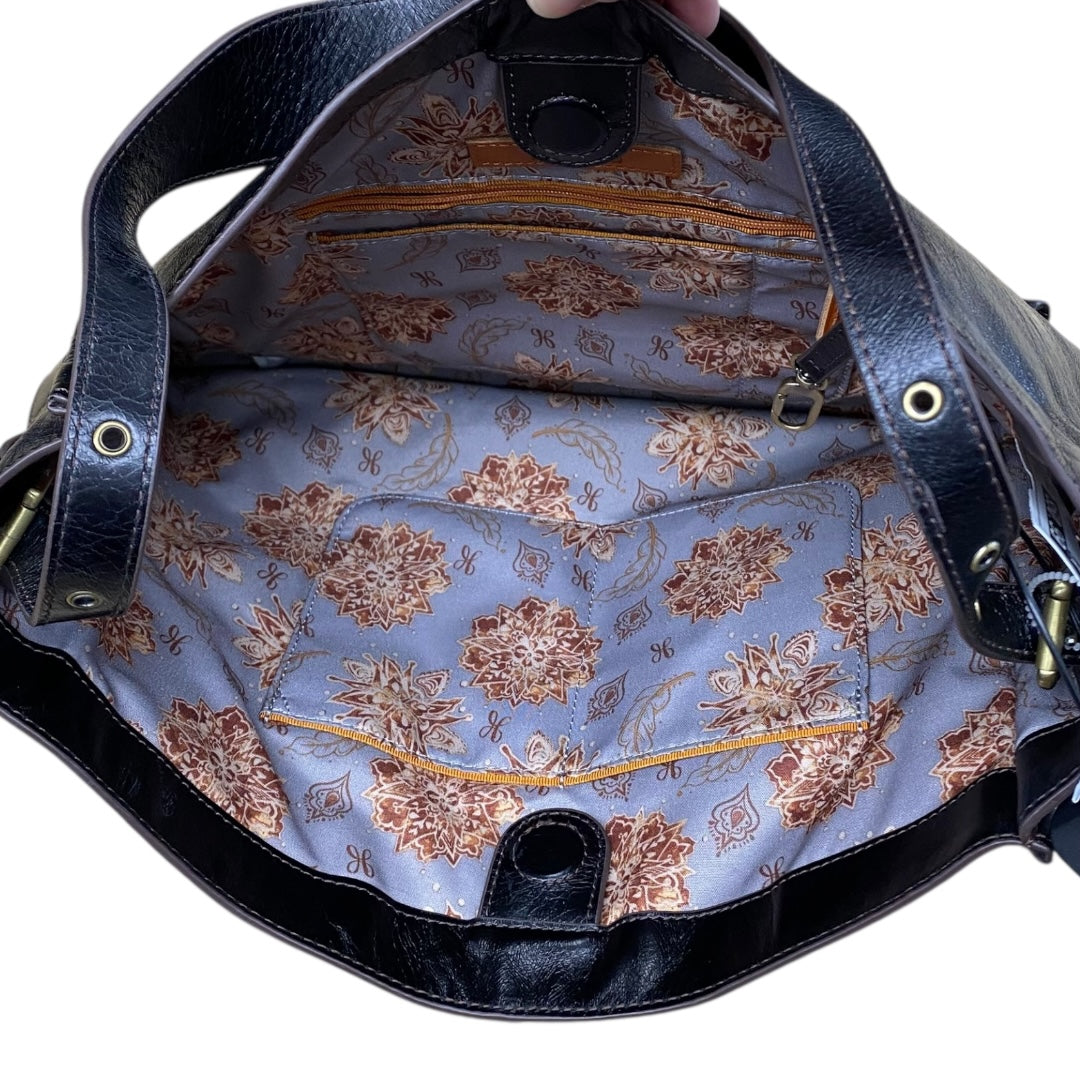 Handbag Leather By Hobo Intl In Black, Size:Large