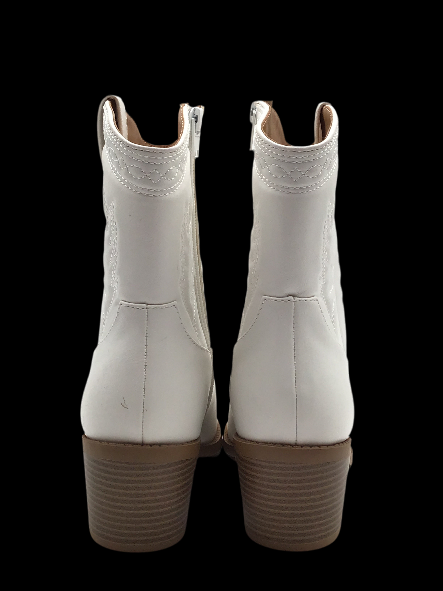 Boots Western By Soda In Cream, Size: 8.5