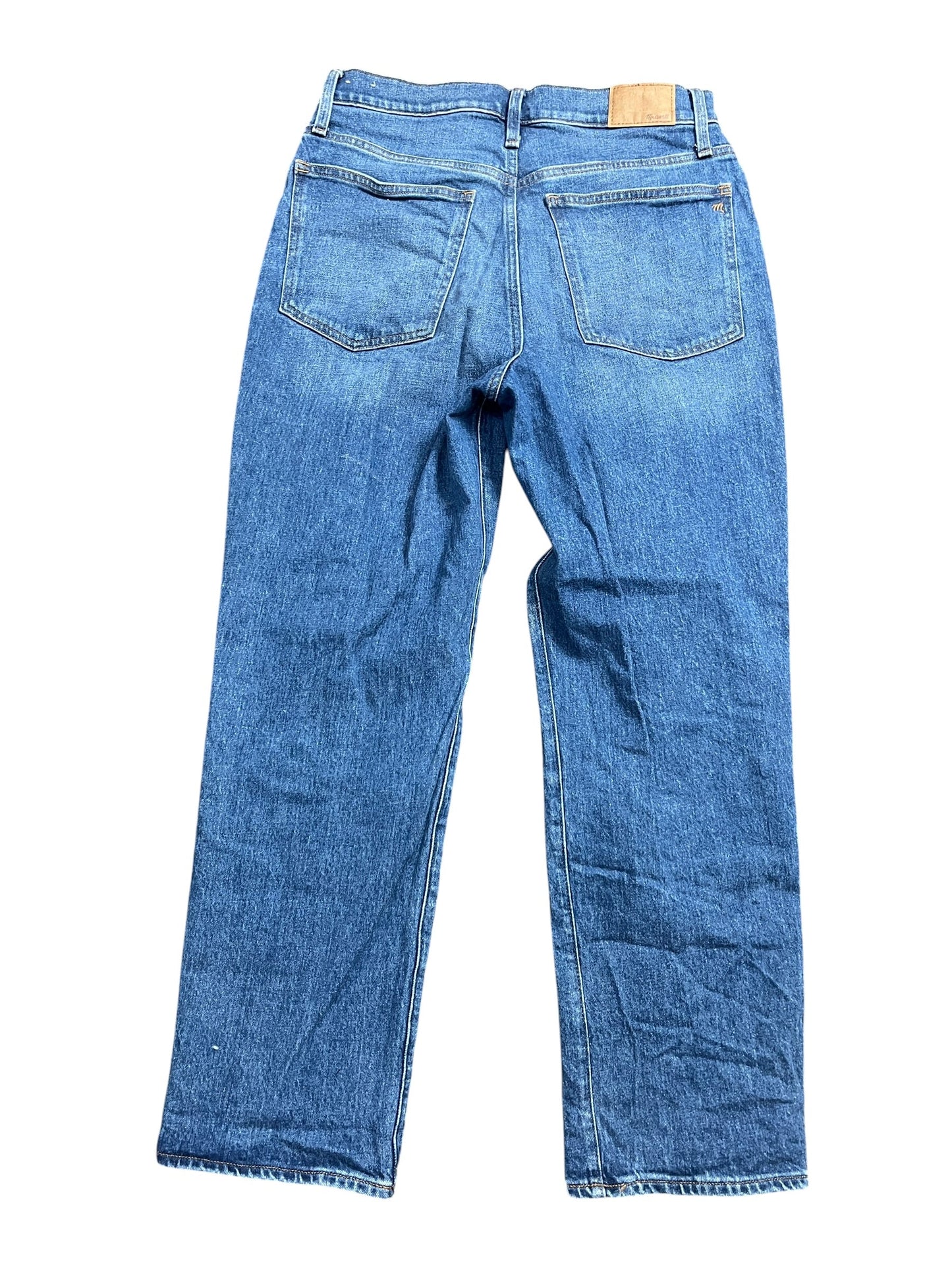 Jeans Straight By Madewell In Blue Denim, Size:10