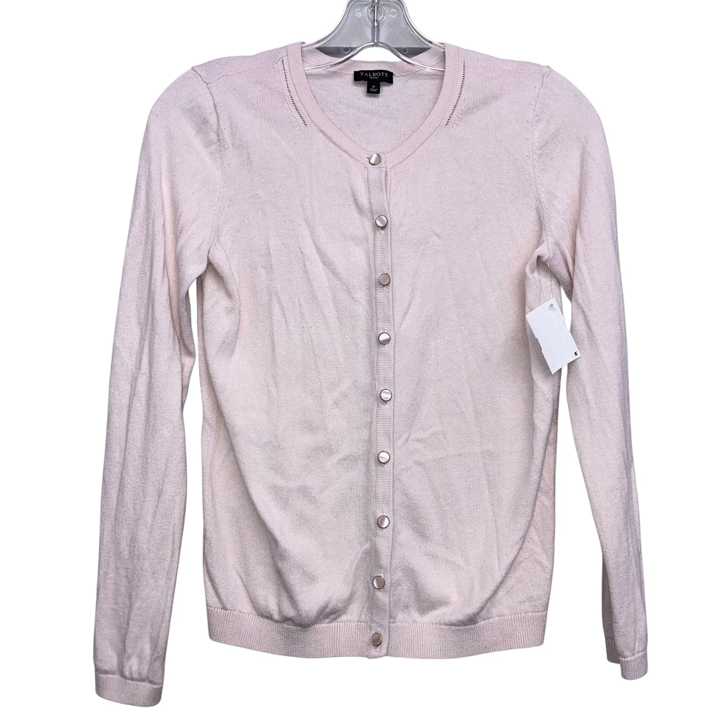 Cardigan By Talbots In Pink, Size:Xs