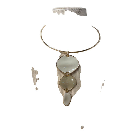 Necklace Statement By Chicos In Gold