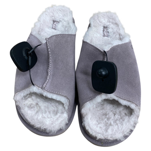 Sandals Designer By Ugg In Purple, Size:10