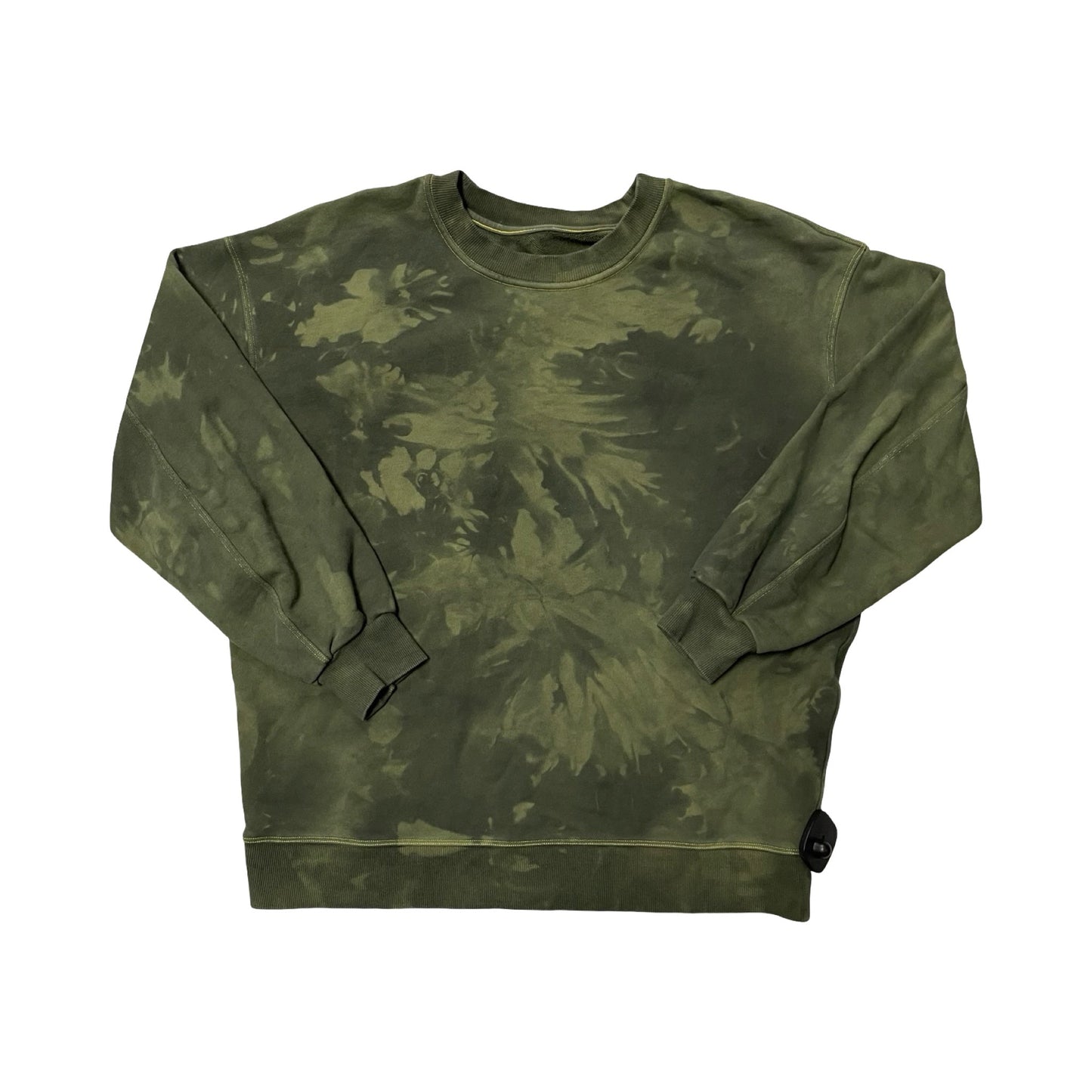 Athletic Sweatshirt Crewneck By Lululemon In Camouflage Print, Size:M