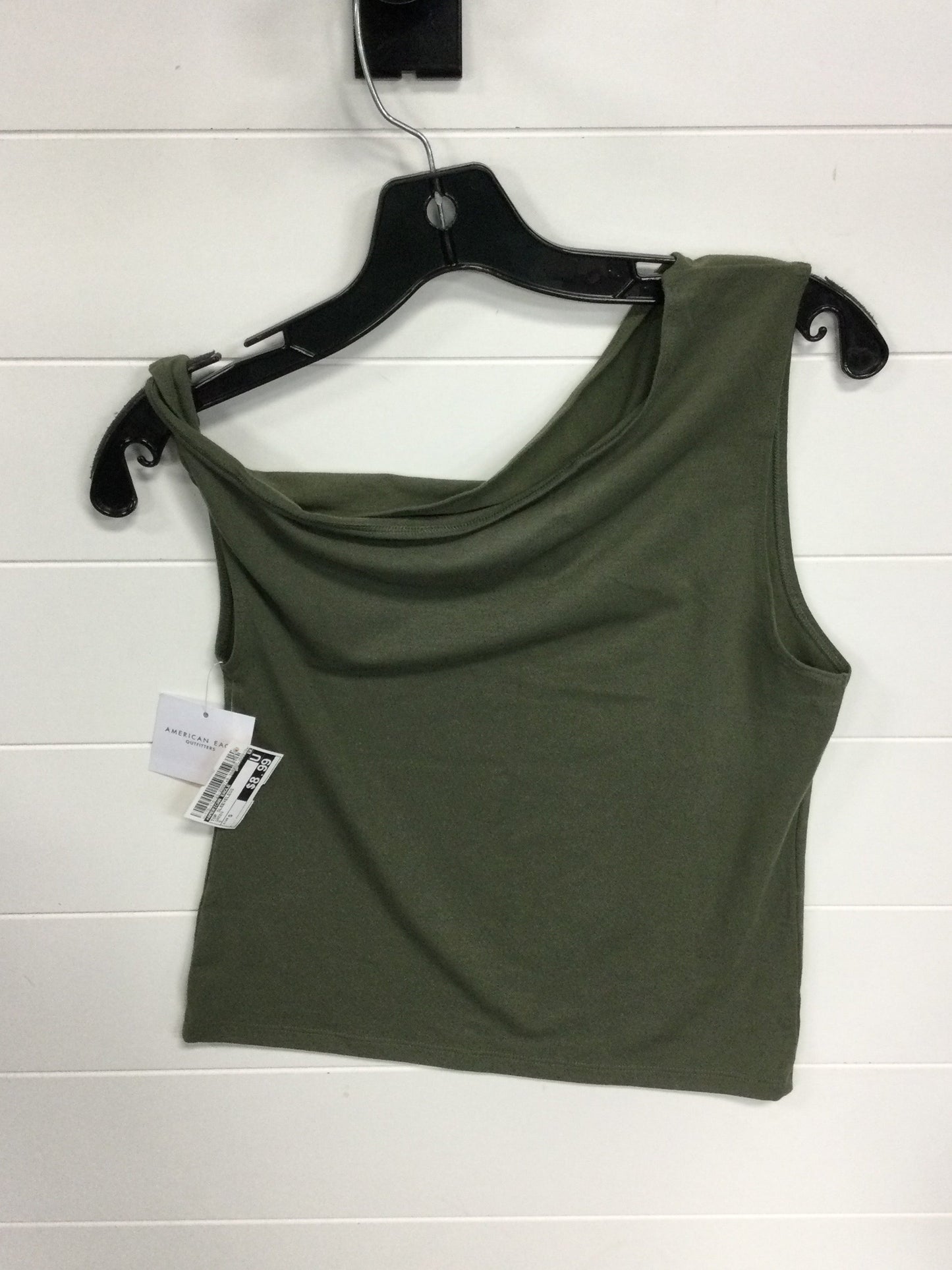 Top Sleeveless By American Eagle In Green, Size:S