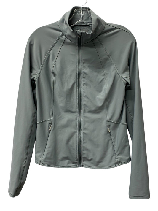 Athletic Jacket By Athleta In Grey, Size:S