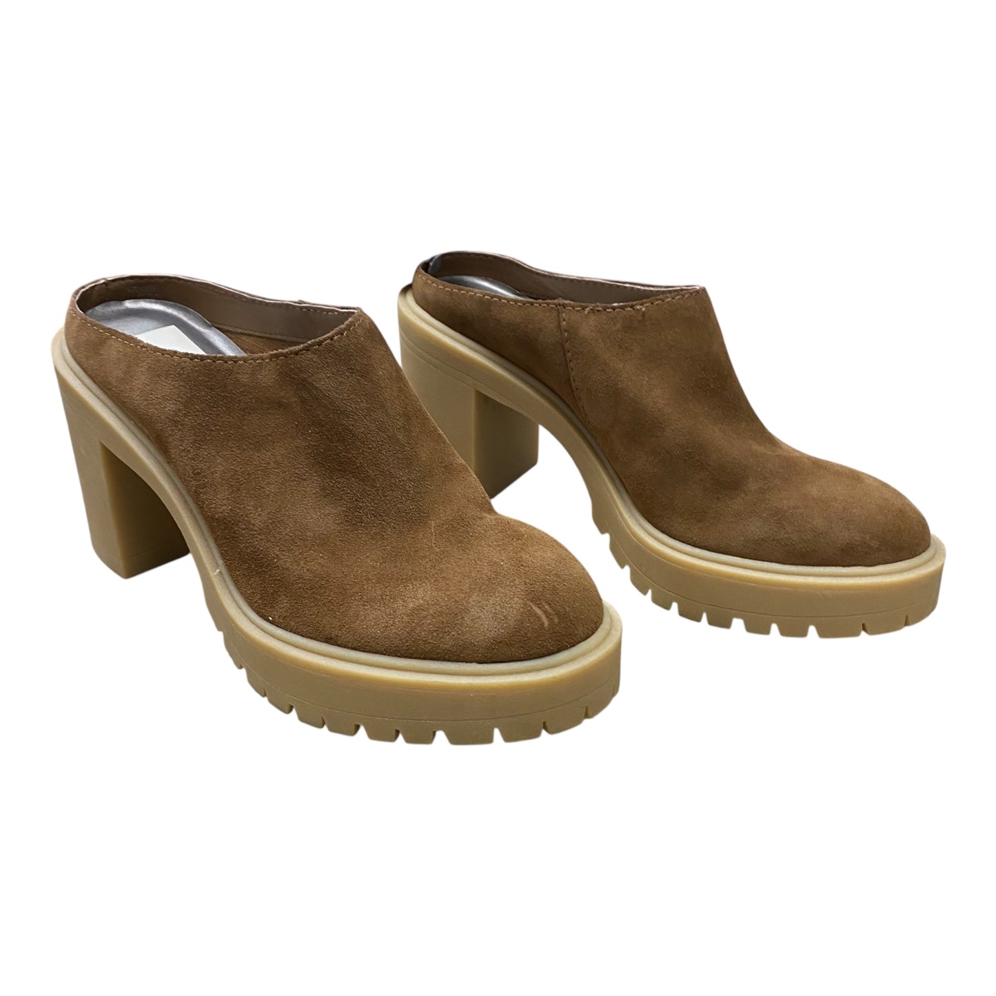 Shoes Heels Block By Dolce Vita In Brown, Size:7