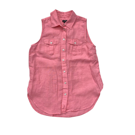 Top Sleeveless By Talbots In Pink, Size:Sp