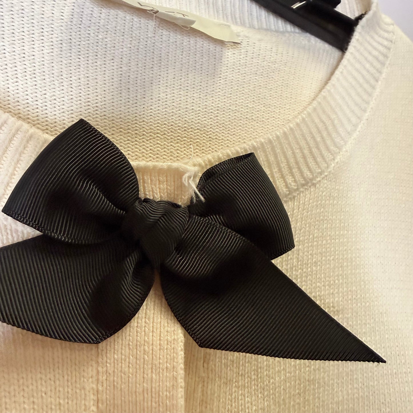 Sweater Cardigan By Loft In Cream, Size: Xl