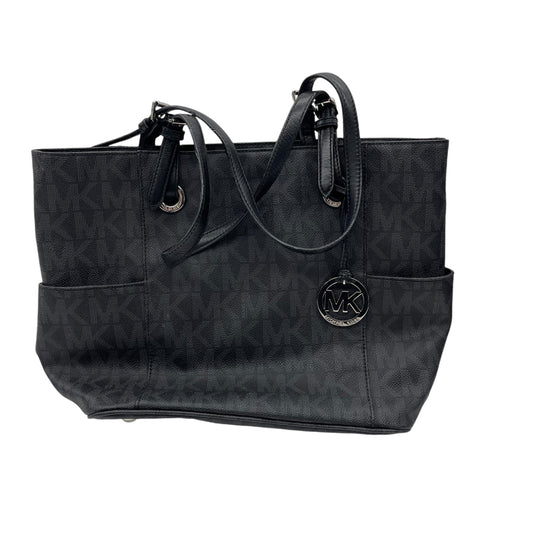 Tote Designer By Michael Kors In Black, Size:Medium