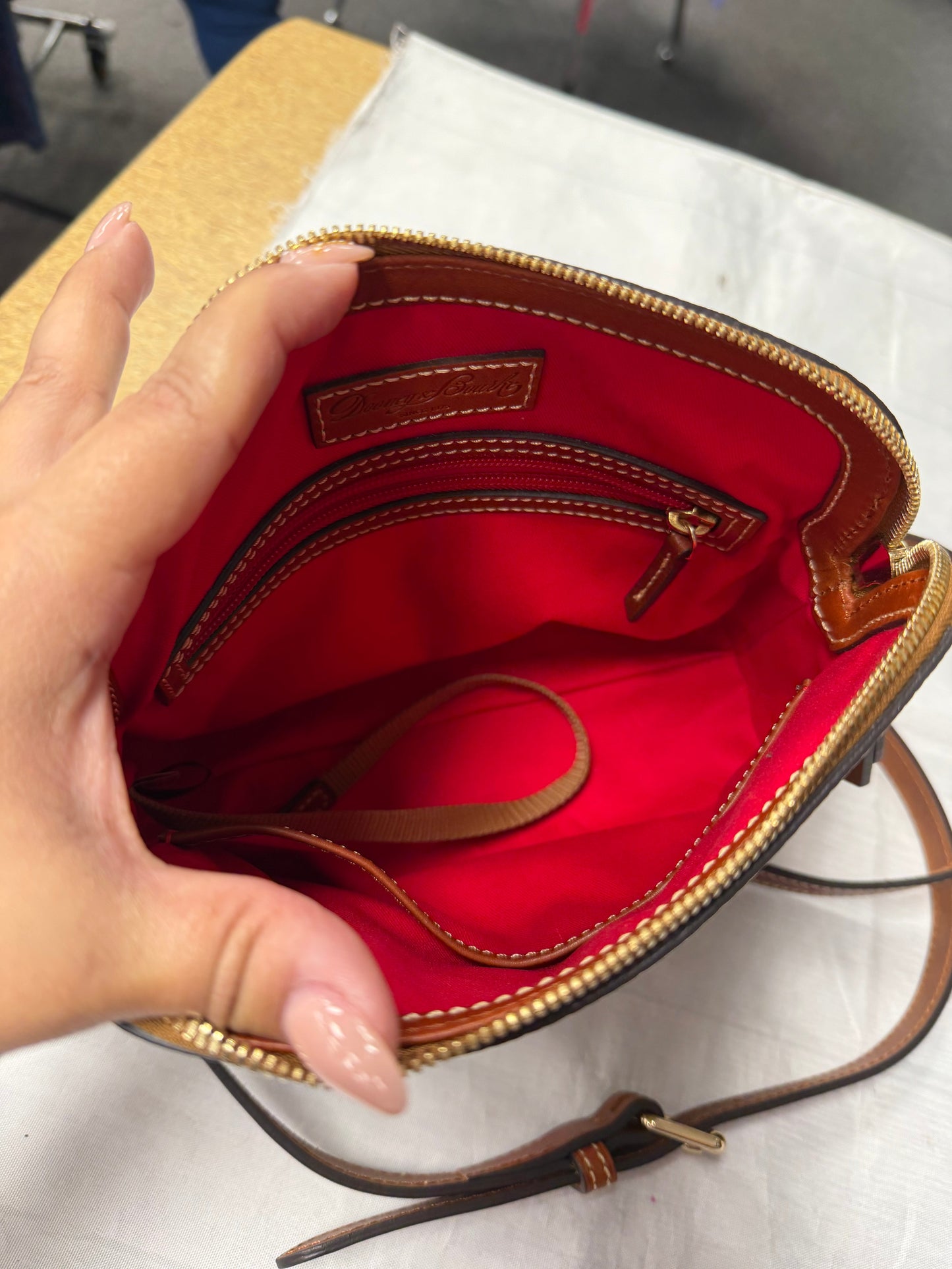 Crossbody Designer By Dooney And Bourke, Size: Medium