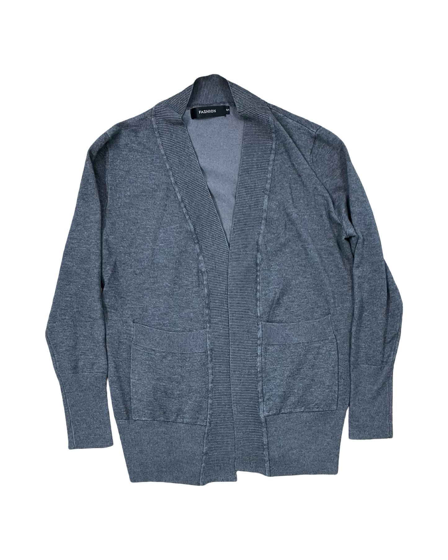 Cardigan By Clothes Mentor In Grey, Size:S