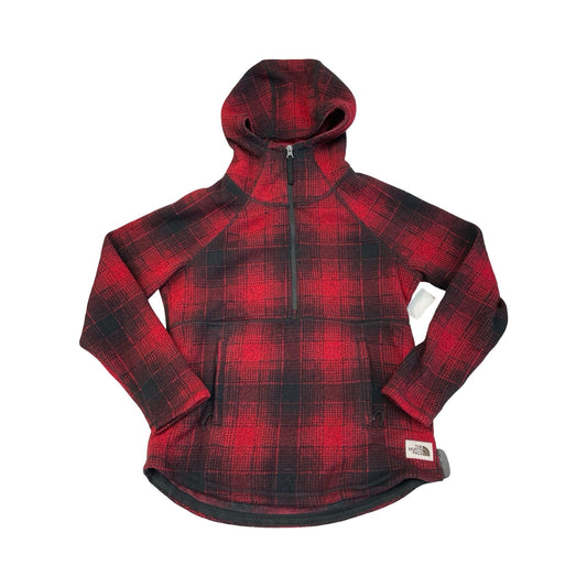 Jacket Fleece By The North Face In Black & Red, Size:M