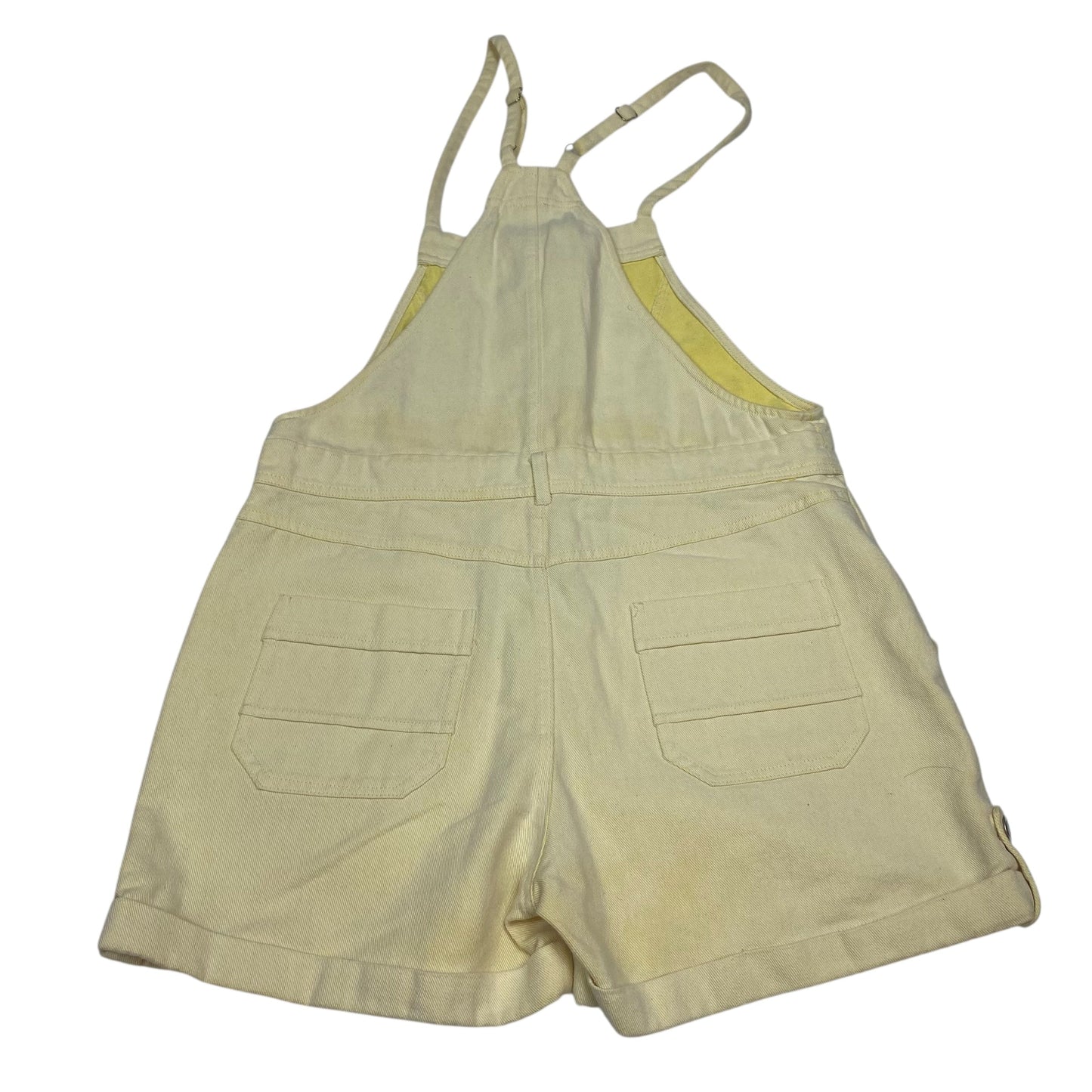 Overalls By Clothes Mentor In Yellow, Size:S
