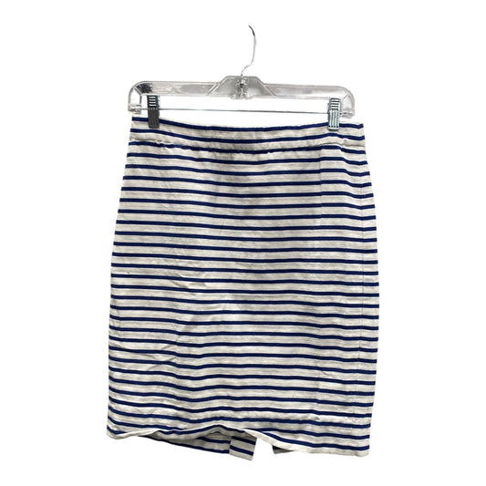 Skirt Mini & Short By J. Crew In Blue, Size:4