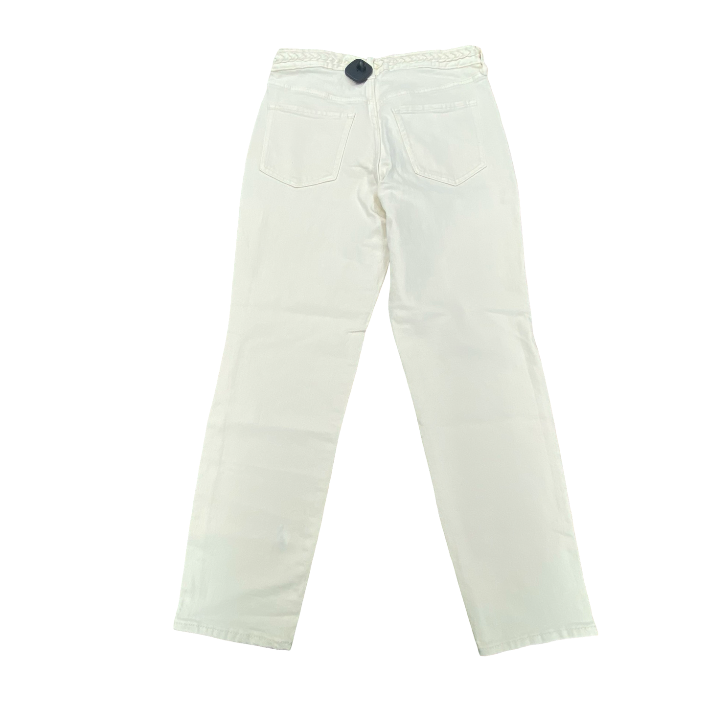 Jeans Straight By Old Navy In Cream Denim, Size:4