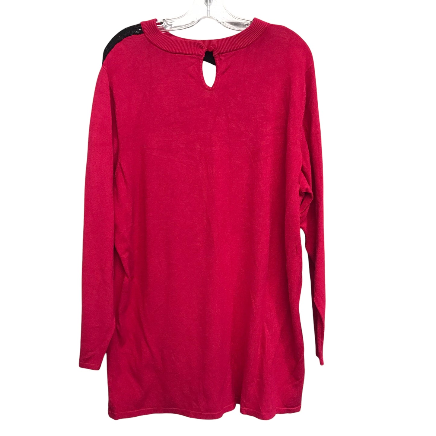 Sweater By Torrid In Pink, Size:3X