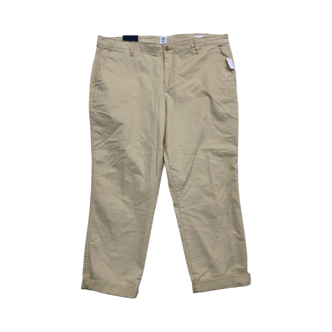 Pants Chinos & Khakis By Gap In Yellow, Size:18