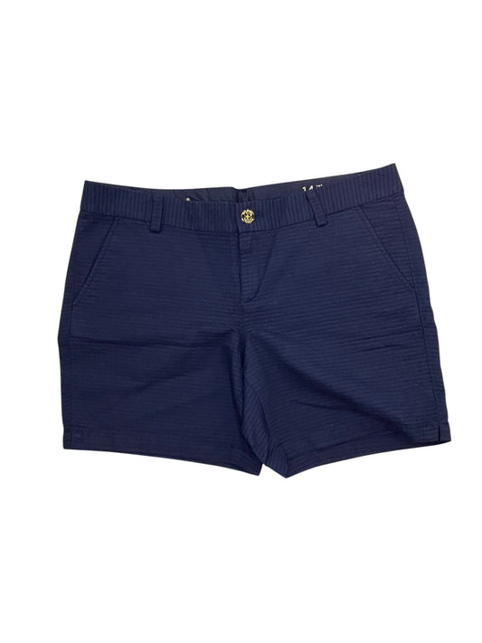Shorts Designer By Lilly Pulitzer In Navy, Size:Xl