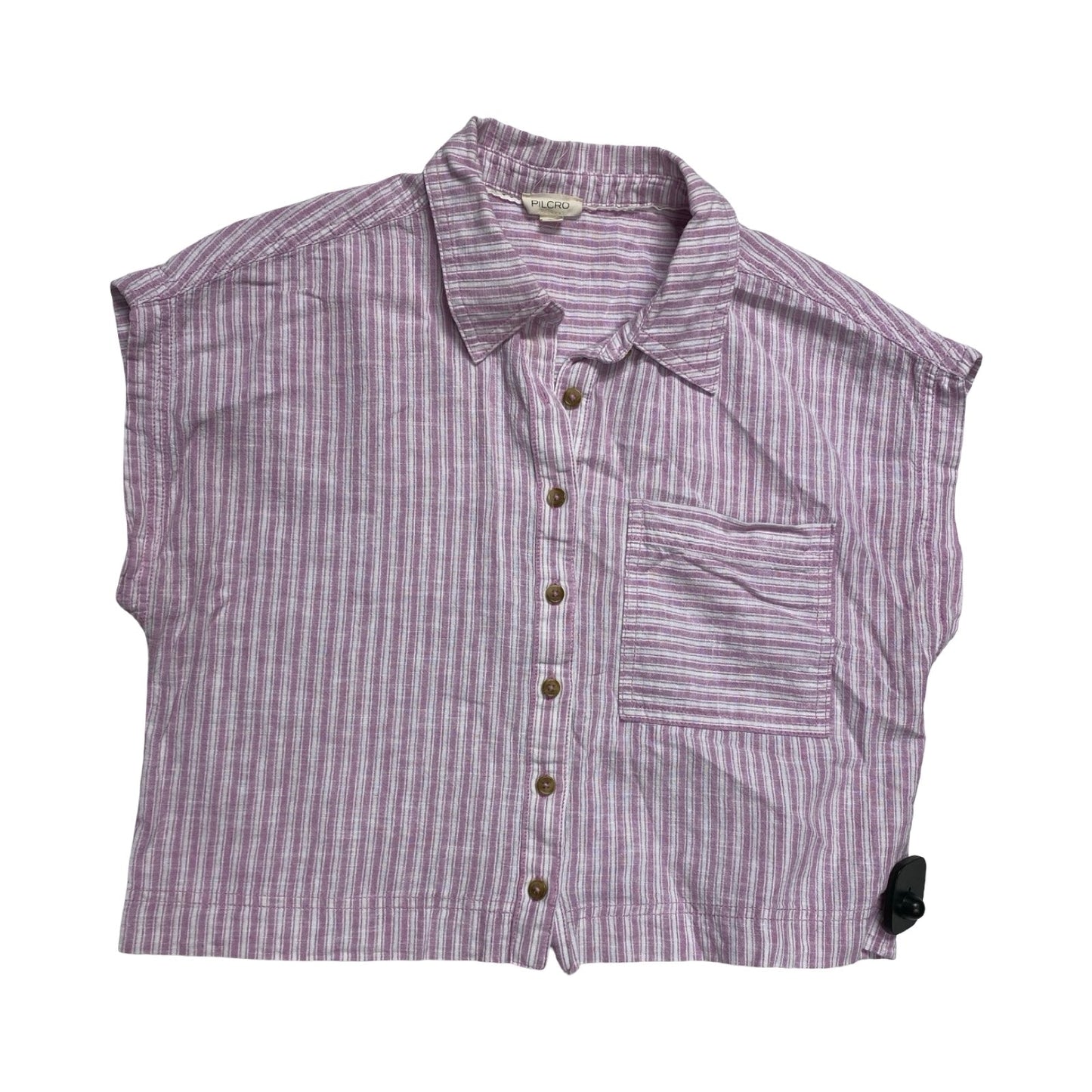 Top Ss By Pilcro In Purple & White, Size:S