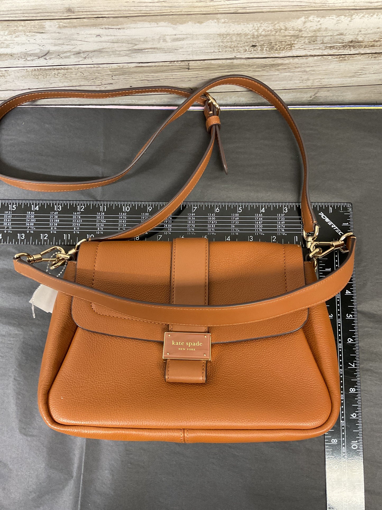 Crossbody Designer By Kate Spade In Brown, Size:Medium
