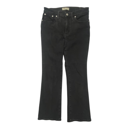Jeans Boot Cut By Madewell In Black, Size:4
