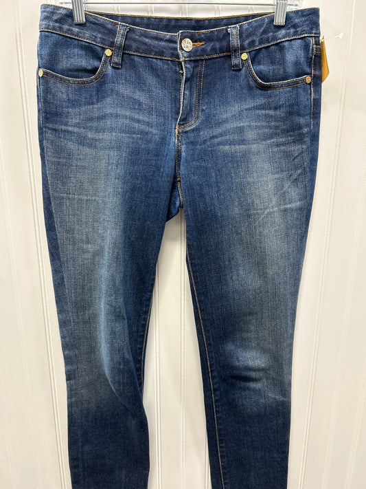 Jeans Designer By Tory Burch In Blue Denim, Size:6