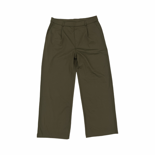 Pants Wide Leg By Halara In Green, Size:Xl