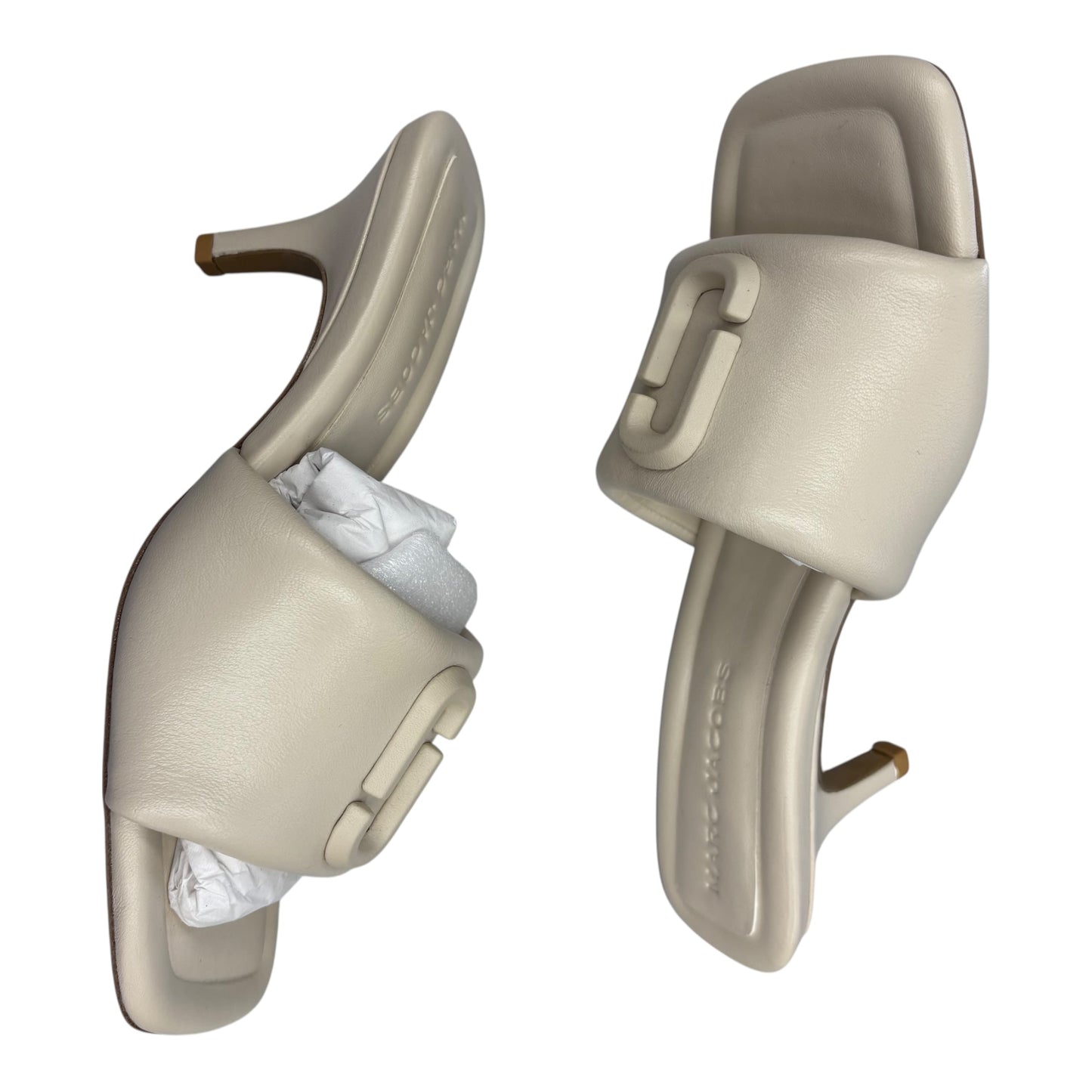 Sandals Luxury Designer By Marc Jacobs In Cream, Size:5